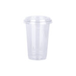 كاسات عصير شفاف 8 اونز بغطاء مسطح كؤوس العصير الشفافة بسعة 8 أونصات مع أغطية مسطحة هي منتجات عملية ومثالية لتقديم المشروبات الصغيرة بشكل جذاب ومنظم
